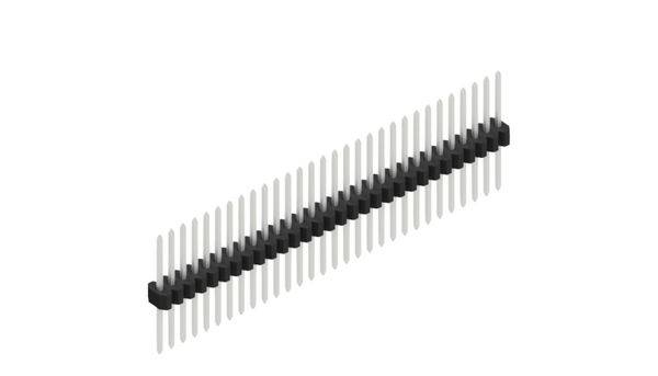 Fischer Elektronik Stiftleiste (Standard) Anzahl Reihen: 1 10060664 10St.