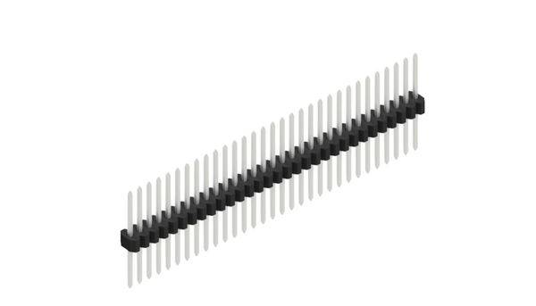 Fischer Elektronik Stiftleiste (Standard) Anzahl Reihen: 1 10060666 10St.