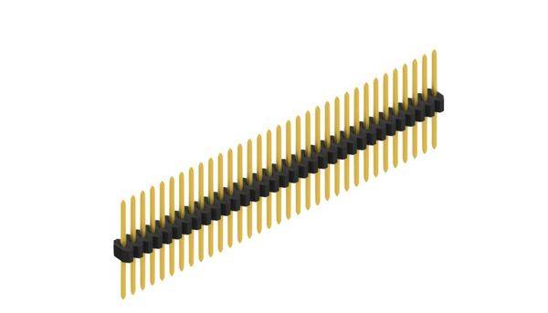 Fischer Elektronik Stiftleiste (Standard) Anzahl Reihen: 1 10060669 10St.