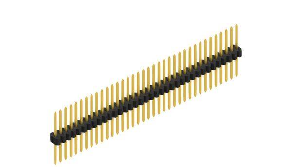 Fischer Elektronik Stiftleiste (Standard) Anzahl Reihen: 1 10060675 10St.