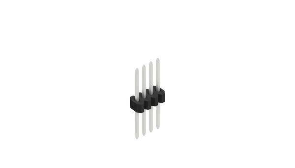 Fischer Elektronik Stiftleiste (Standard) Anzahl Reihen: 1 10060609 10St.