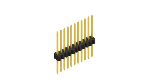 Fischer Elektronik Stiftleiste (Standard) Anzahl Reihen: 1 10060698 10St.