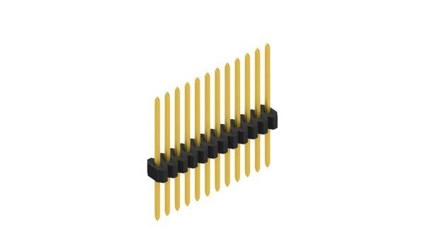 Fischer Elektronik Stiftleiste (Standard) Anzahl Reihen: 1 10060700 10St.