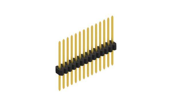 Fischer Elektronik Stiftleiste (Standard) Anzahl Reihen: 1 10060704 10St.