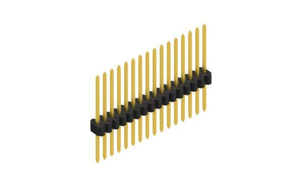 Fischer Elektronik Stiftleiste (Standard) Anzahl Reihen: 1 10060708 10St.