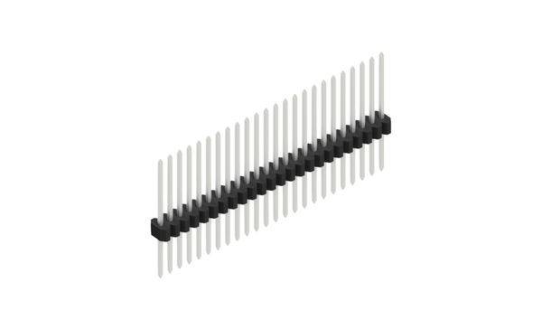 Fischer Elektronik Stiftleiste (Standard) Anzahl Reihen: 1 10060726 10St.