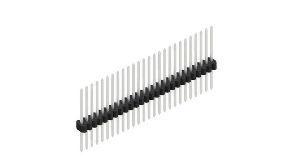 Fischer Elektronik Stiftleiste (Standard) Anzahl Reihen: 1 10060730 10St.