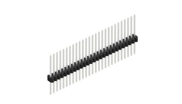 Fischer Elektronik Stiftleiste (Standard) Anzahl Reihen: 1 10060732 10St.