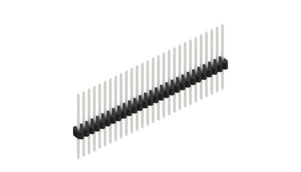 Fischer Elektronik Stiftleiste (Standard) Anzahl Reihen: 1 10060734 10St.