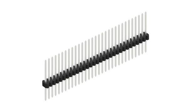 Fischer Elektronik Stiftleiste (Standard) Anzahl Reihen: 1 10060740 10St.