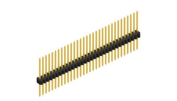 Fischer Elektronik Stiftleiste (Standard) Anzahl Reihen: 1 10060741 10St.
