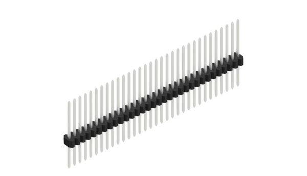 Fischer Elektronik Stiftleiste (Standard) Anzahl Reihen: 1 10060742 10St.