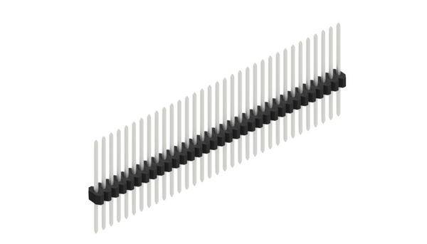 Fischer Elektronik Stiftleiste (Standard) Anzahl Reihen: 1 10060744 10St.