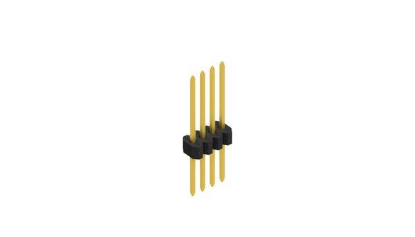 Fischer Elektronik Stiftleiste (Standard) Anzahl Reihen: 1 10060684 10St.