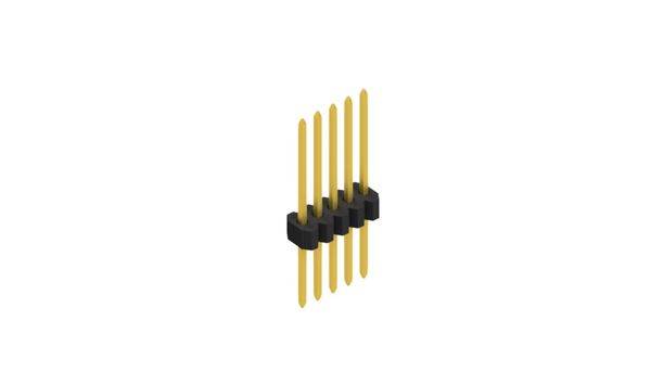 Fischer Elektronik Stiftleiste (Standard) Anzahl Reihen: 1 10060686 10St.