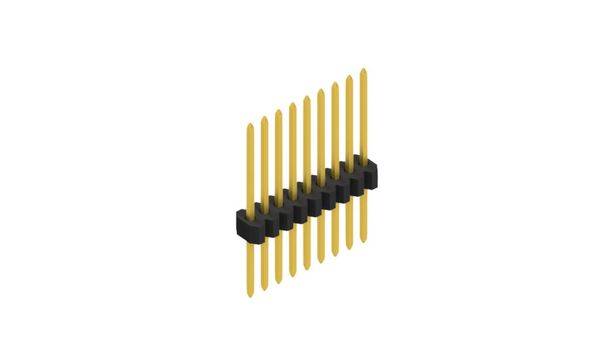 Fischer Elektronik Stiftleiste (Standard) Anzahl Reihen: 1 10060694 10St.