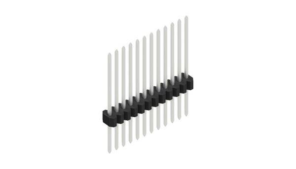 Fischer Elektronik Stiftleiste (Standard) Anzahl Reihen: 1 10060774 10St.