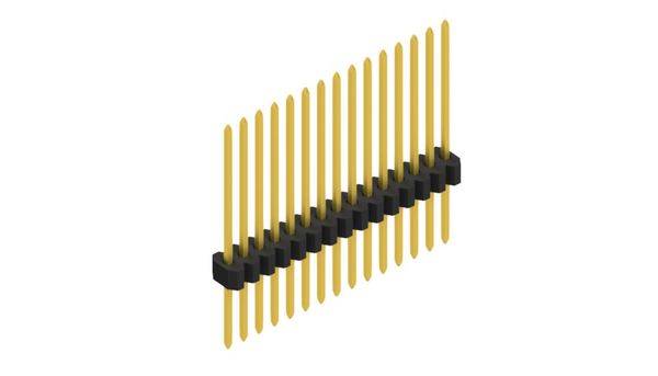Fischer Elektronik Stiftleiste (Standard) Anzahl Reihen: 1 10060779 10St.