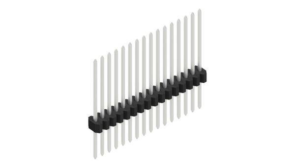 Fischer Elektronik Stiftleiste (Standard) Anzahl Reihen: 1 10060783 10St.