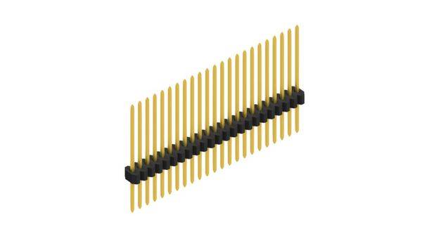 Fischer Elektronik Stiftleiste (Standard) Anzahl Reihen: 1 10060797 10St.