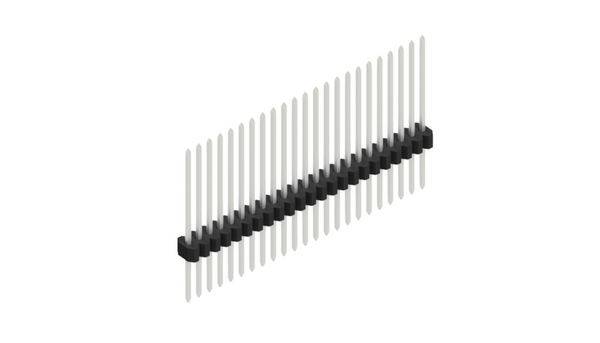 Fischer Elektronik Stiftleiste (Standard) Anzahl Reihen: 1 10060798 10St.