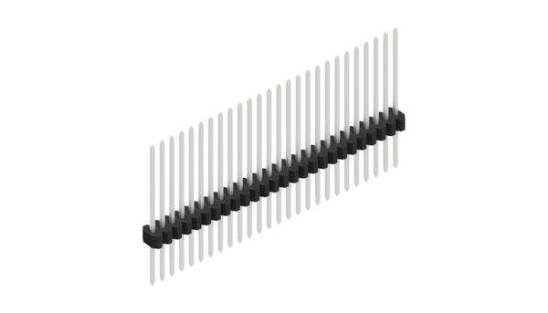 Fischer Elektronik Stiftleiste (Standard) Anzahl Reihen: 1 10060805 10St.