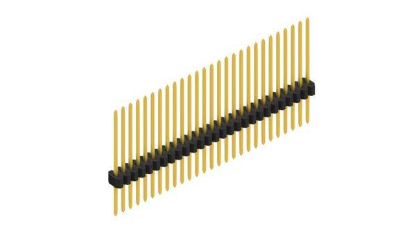 Fischer Elektronik Stiftleiste (Standard) Anzahl Reihen: 1 10060806 10St.