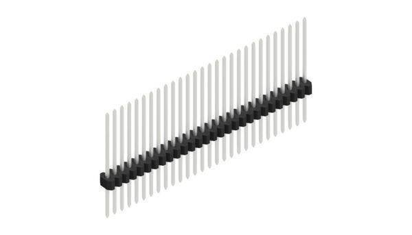 Fischer Elektronik Stiftleiste (Standard) Anzahl Reihen: 1 10060809 10St.