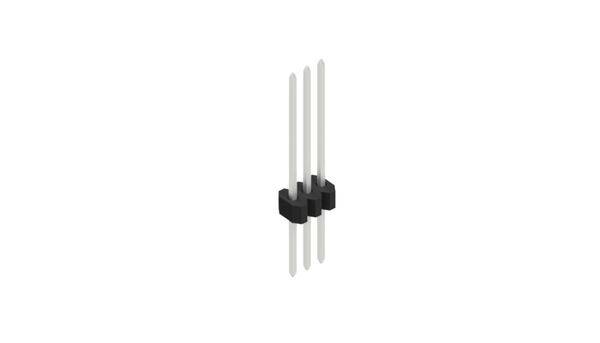 Fischer Elektronik Stiftleiste (Standard) Anzahl Reihen: 1 10060756 10St.