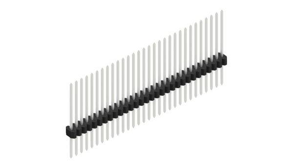Fischer Elektronik Stiftleiste (Standard) Anzahl Reihen: 1 10060813 10St.