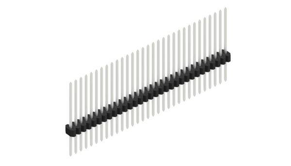 Fischer Elektronik Stiftleiste (Standard) Anzahl Reihen: 1 10060816 10St.