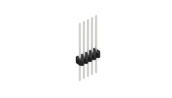 Fischer Elektronik Stiftleiste (Standard) Anzahl Reihen: 1 10060760 10St.