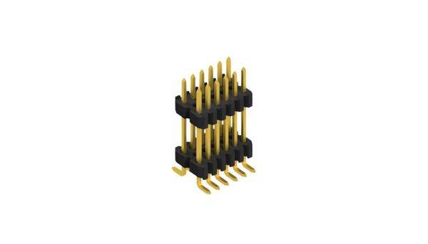 Fischer Elektronik Stiftleiste (Standard) Anzahl Reihen: 2 SLVW11SMD10212G 10St.