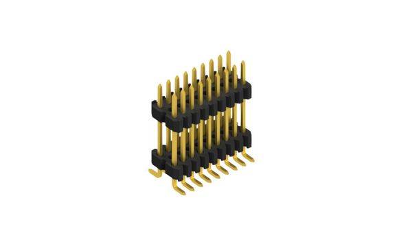 Fischer Elektronik Stiftleiste (Standard) Anzahl Reihen: 2 SLVW11SMD10218G 10St.