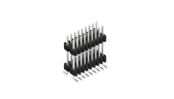 Fischer Elektronik Stiftleiste (Standard) Anzahl Reihen: 2 SLVW11SMD10218Z 10St.