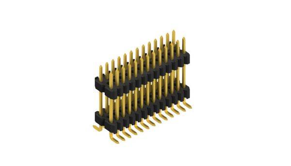 Fischer Elektronik Stiftleiste (Standard) Anzahl Reihen: 2 SLVW11SMD10226G 10St.