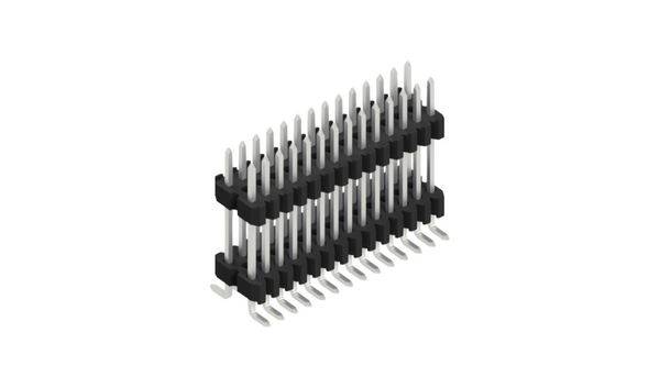 Fischer Elektronik Stiftleiste (Standard) Anzahl Reihen: 2 SLVW11SMD10228Z 10St.