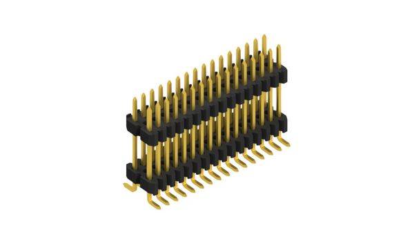 Fischer Elektronik Stiftleiste (Standard) Anzahl Reihen: 2 SLVW11SMD10232G 10St.