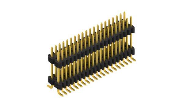 Fischer Elektronik Stiftleiste (Standard) Anzahl Reihen: 2 SLVW11SMD10240G 10St.