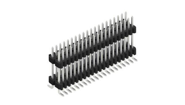Fischer Elektronik Stiftleiste (Standard) Anzahl Reihen: 2 SLVW11SMD10240Z 10St.