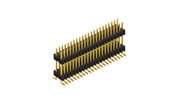 Fischer Elektronik Stiftleiste (Standard) Anzahl Reihen: 2 SLVW11SMD10244G 10St.