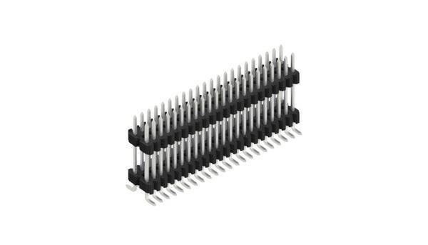 Fischer Elektronik Stiftleiste (Standard) Anzahl Reihen: 2 SLVW11SMD10244Z 10St.