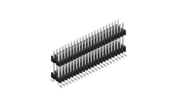 Fischer Elektronik Stiftleiste (Standard) Anzahl Reihen: 2 SLVW11SMD10246Z 10St.