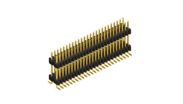 Fischer Elektronik Stiftleiste (Standard) Anzahl Reihen: 2 SLVW11SMD10250G 10St.