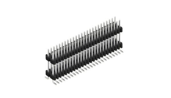Fischer Elektronik Stiftleiste (Standard) Anzahl Reihen: 2 SLVW11SMD10250Z 10St.