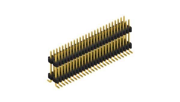 Fischer Elektronik Stiftleiste (Standard) Anzahl Reihen: 2 SLVW11SMD10252G 10St.