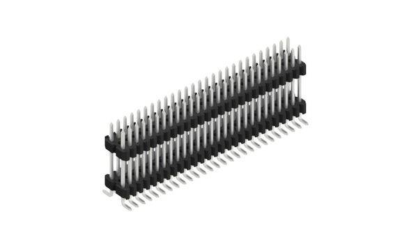 Fischer Elektronik Stiftleiste (Standard) Anzahl Reihen: 2 SLVW11SMD10254Z 10St.