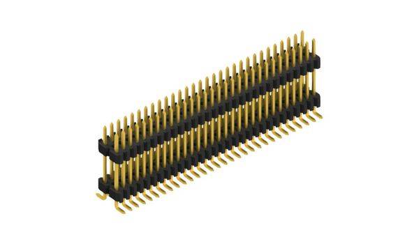 Fischer Elektronik Stiftleiste (Standard) Anzahl Reihen: 2 SLVW11SMD10260G 10St.