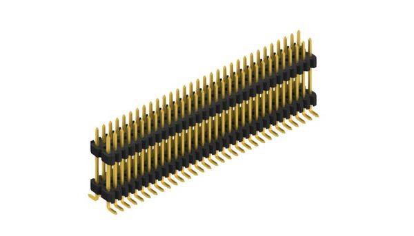 Fischer Elektronik Stiftleiste (Standard) Anzahl Reihen: 2 SLVW11SMD10262G 10St.