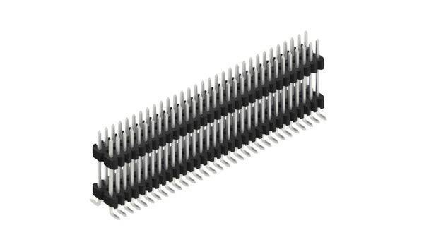 Fischer Elektronik Stiftleiste (Standard) Anzahl Reihen: 2 SLVW11SMD10262Z 10St.